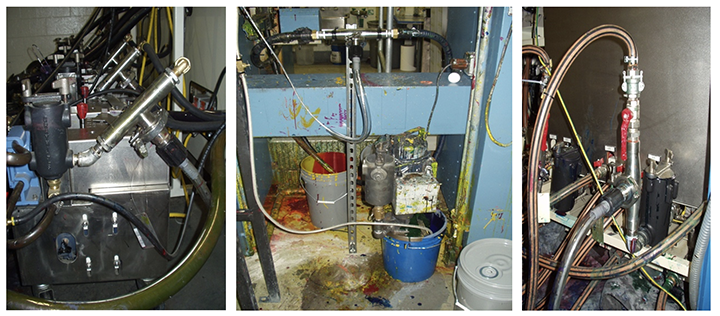 In-Line Viscosity Mounting Flexibility
