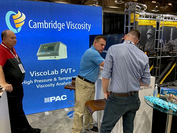 OTC 2021 - industry professionals stop by the booth