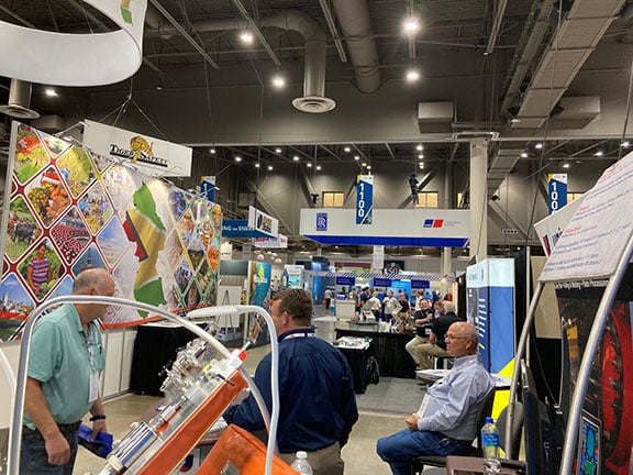 OTC 2021 - the view from the booth